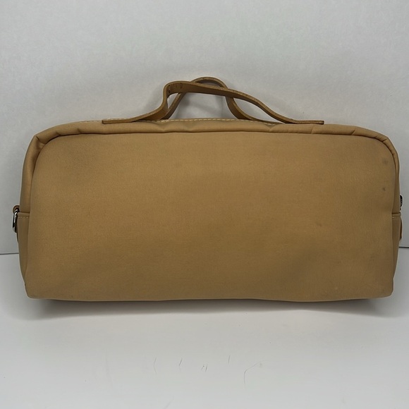 Longchamp Large Double Handle Clutch Zipper Nylon Dopp Bag Made in France - Picture 7 of 14